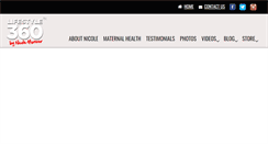 Desktop Screenshot of nicolemoneer.com